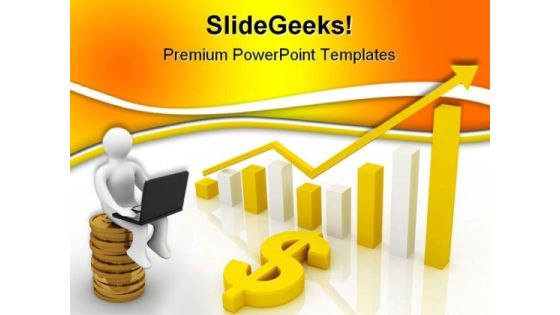 Online Dollar Up Business PowerPoint Templates And PowerPoint Backgrounds 0611 Online Dollar Up Business PowerPoint Templates And PowerPoint Backgrounds 0611