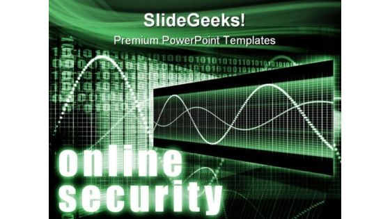 Online Security PowerPoint Templates And PowerPoint Backgrounds 0211