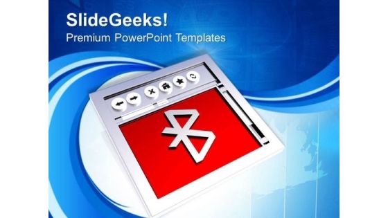 Online Sharing With Bluetooth PowerPoint Templates Ppt Backgrounds For Slides 0513 Online Sharing With Bluetooth PowerPoint Templates Ppt Backgrounds For Slides 0513