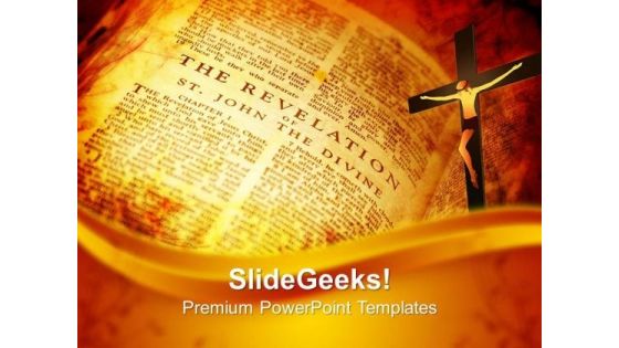 Open Bible Showing Revelation Religion PowerPoint Templates And PowerPoint Themes 0712 Open Bible Showing Revelation Religion PowerPoint Templates And PowerPoint Themes 0712