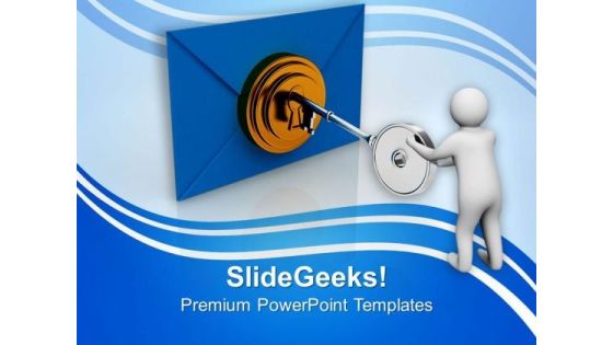 Open The Right Envlope Of Information PowerPoint Templates Ppt Backgrounds For Slides 0713 Open The Right Envlope Of Information PowerPoint Templates Ppt Backgrounds For Slides 0713