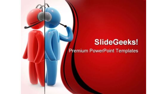 Operators Dialoge Business PowerPoint Themes And PowerPoint Slides 0711 Operators Dialoge Business PowerPoint Themes And PowerPoint Slides 0711