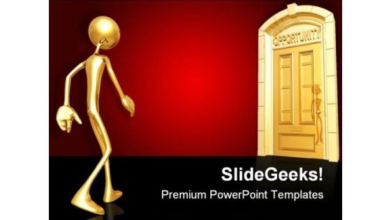 Opportunity Doorway Business PowerPoint Templates And PowerPoint Backgrounds 0811 Opportunity Doorway Business PowerPoint Templates And PowerPoint Backgrounds 0811