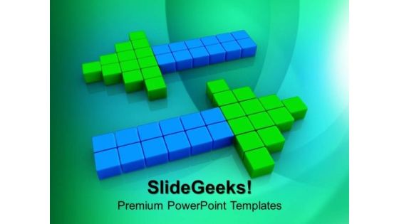 Opposite Arrows Success PowerPoint Templates And PowerPoint Themes 1012 Opposite Arrows Success PowerPoint Templates And PowerPoint Themes 1012