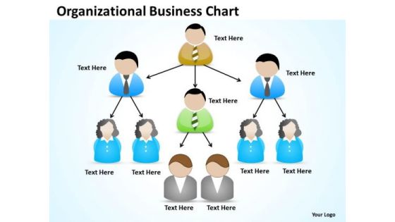 Organisational Business Chart Ppt Simple Plan Example PowerPoint Templates