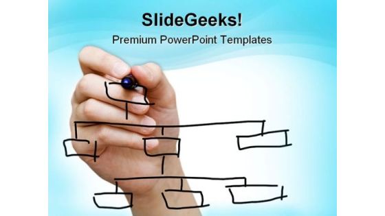 Organisational Chart Business PowerPoint Templates And PowerPoint Backgrounds 0711 Organisational Chart Business PowerPoint Templates And PowerPoint Backgrounds 0711
