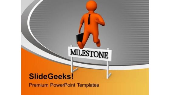 Overcoming Hurdles For Success Business Concept PowerPoint Templates Ppt Backgrounds For Slides 0613 Overcoming Hurdles For Success Business Concept PowerPoint Templates Ppt Backgrounds For Slides 0613