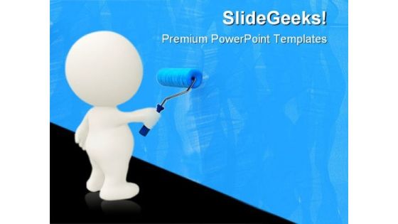 Painting Wall Art PowerPoint Templates And PowerPoint Backgrounds 0611 Painting Wall Art PowerPoint Templates And PowerPoint Backgrounds 0611