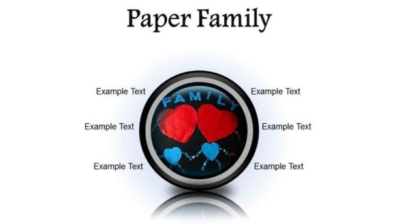 Paper Family Abstract PowerPoint Presentation Slides Cc