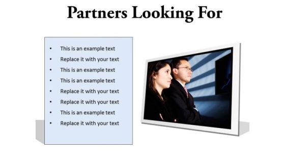 Partners Looking For Success PowerPoint Presentation Slides F Partners Looking For Success PowerPoint Presentation Slides F