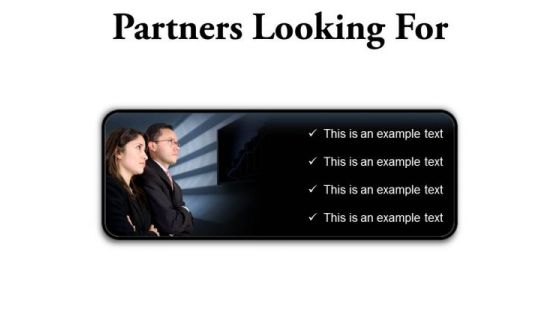 Partners Looking For Success PowerPoint Presentation Slides R Partners Looking For Success PowerPoint Presentation Slides R