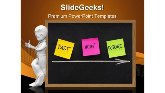 Past Now Future Business PowerPoint Template 1110 Past Now Future Business PowerPoint Template 1110