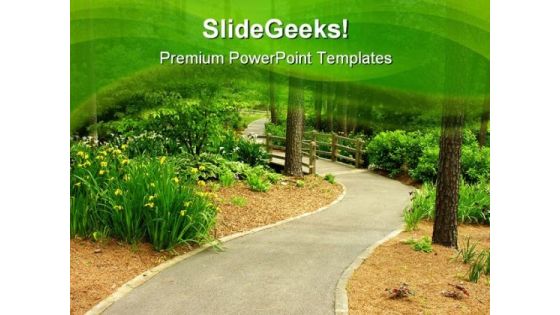 Path Nature PowerPoint Templates And PowerPoint Backgrounds 0711 Path Nature PowerPoint Templates And PowerPoint Backgrounds 0711