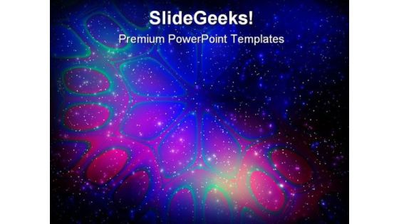 Pattern Of Light Beauty PowerPoint Background And Template 1210