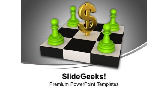 Pawns Around Dollar Strategy Business PowerPoint Templates Ppt Backgrounds For Slides 0113 Pawns Around Dollar Strategy Business PowerPoint Templates Ppt Backgrounds For Slides 0113