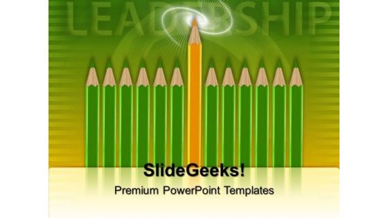Pencils Leadership PowerPoint Templates And PowerPoint Themes 0512 Pencils Leadership PowerPoint Templates And PowerPoint Themes 0512