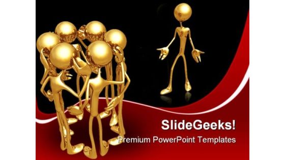 People Gossip Communication PowerPoint Templates And PowerPoint Backgrounds 0411 People Gossip Communication PowerPoint Templates And PowerPoint Backgrounds 0411