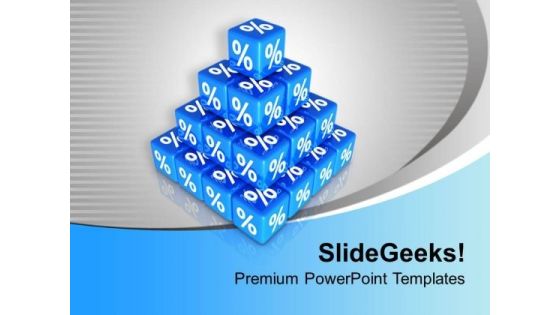 Percent Cubes Forms Pyramid Business Promotion PowerPoint Templates Ppt Backgrounds For Slides 0313 Percent Cubes Forms Pyramid Business Promotion PowerPoint Templates Ppt Backgrounds For Slides 0313