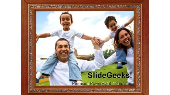 Photo Frame Family PowerPoint Templates And PowerPoint Backgrounds 0811 Photo Frame Family PowerPoint Templates And PowerPoint Backgrounds 0811