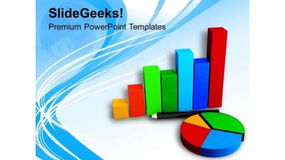 Picture Of Bar Graph And Pie Chart PowerPoint Templates Ppt Backgrounds For Slides 0713 Picture Of Bar Graph And Pie Chart PowerPoint Templates Ppt Backgrounds For Slides 0713