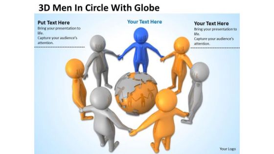 Pictures Of Business Men 3d Circle With Globe PowerPoint Slides Pictures Of Business Men 3d Circle With Globe PowerPoint Slides