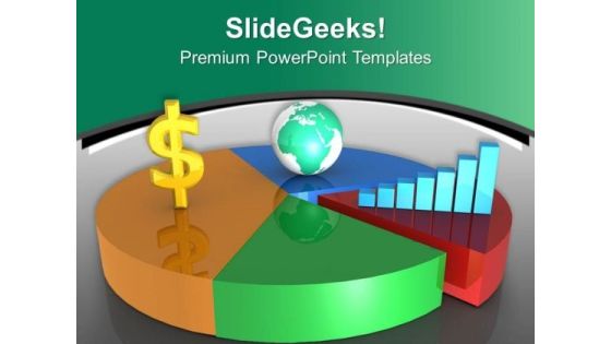 Pie And Bar Chart For Global Business PowerPoint Templates Ppt Backgrounds For Slides 0513 Pie And Bar Chart For Global Business PowerPoint Templates Ppt Backgrounds For Slides 0513