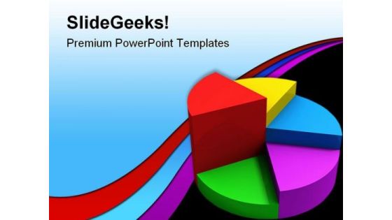 Pie Chart Business PowerPoint Template 0910 Pie Chart Business PowerPoint Template 0910
