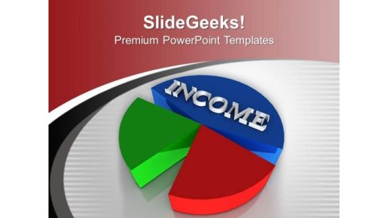 Pie Chart For Business Income Growth PowerPoint Templates Ppt Backgrounds For Slides 0613 Pie Chart For Business Income Growth PowerPoint Templates Ppt Backgrounds For Slides 0613