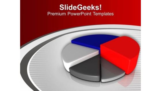 Pie Chart For Financial Growth PowerPoint Templates Ppt Backgrounds For Slides 0613 Pie Chart For Financial Growth PowerPoint Templates Ppt Backgrounds For Slides 0613