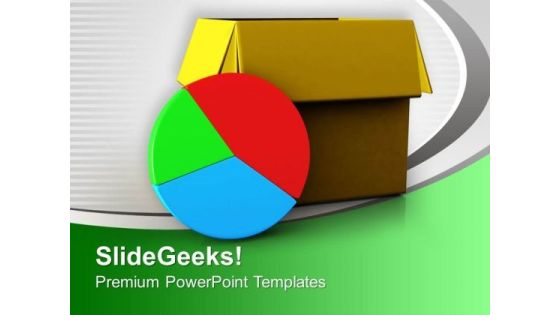 Pie Chart Out Of Box Business Concept PowerPoint Templates Ppt Backgrounds For Slides 0313 Pie Chart Out Of Box Business Concept PowerPoint Templates Ppt Backgrounds For Slides 0313