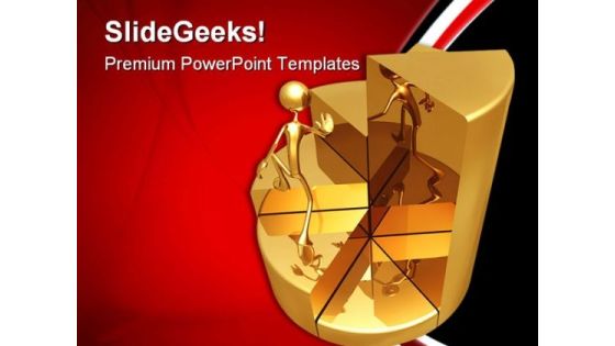 Pie Chart Stairs Success PowerPoint Templates And PowerPoint Backgrounds 0711 Pie Chart Stairs Success PowerPoint Templates And PowerPoint Backgrounds 0711