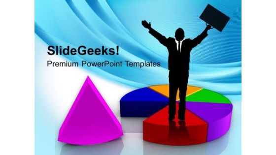 Pie Diagram Displays Good Results PowerPoint Templates Ppt Backgrounds For Slides 0513 Pie Diagram Displays Good Results PowerPoint Templates Ppt Backgrounds For Slides 0513