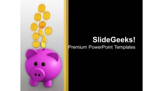 Piggy Money Box Future Savings PowerPoint Templates Ppt Backgrounds For Slides 0313 Piggy Money Box Future Savings PowerPoint Templates Ppt Backgrounds For Slides 0313