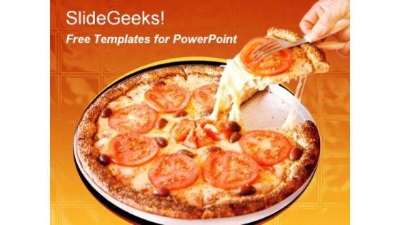Delicious Pizza PowerPoint Template Delicious Pizza PowerPoint Template