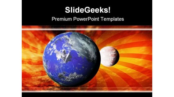 Planets Geographical PowerPoint Themes And PowerPoint Slides 0511