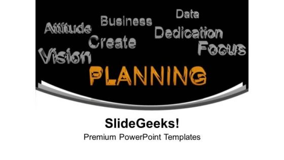 Planning At Forefront Business Concept PowerPoint Templates Ppt Backgrounds For Slides 0313 Planning At Forefront Business Concept PowerPoint Templates Ppt Backgrounds For Slides 0313