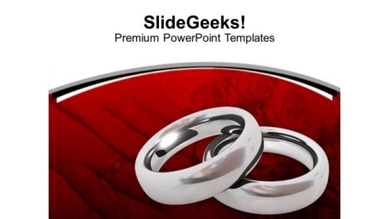 Platinum Rings Love Wedding PowerPoint Templates Ppt Backgrounds For Slides 0313 Platinum Rings Love Wedding PowerPoint Templates Ppt Backgrounds For Slides 0313