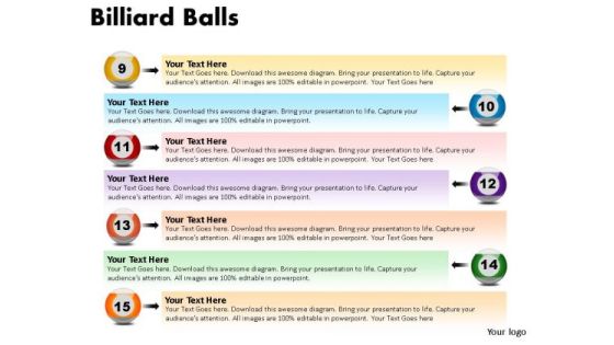 Play Billiard Balls PowerPoint Slides And Ppt Diagram Templates Play Billiard Balls PowerPoint Slides And Ppt Diagram Templates