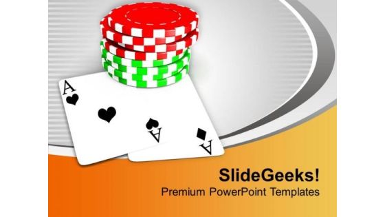 Play Cards And Poker In Casino PowerPoint Templates Ppt Backgrounds For Slides 0513 Play Cards And Poker In Casino PowerPoint Templates Ppt Backgrounds For Slides 0513