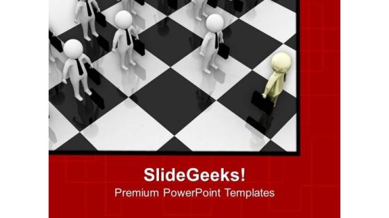 Play Chess And Become Intelligent PowerPoint Templates Ppt Backgrounds For Slides 0713
