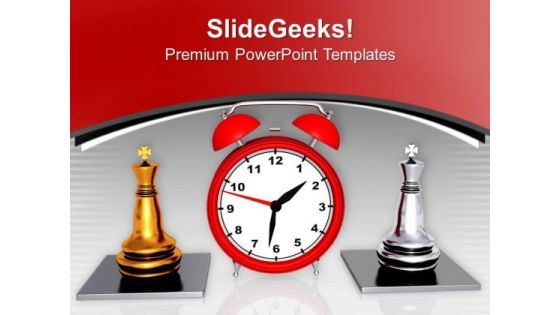 Play Chess With Time Limit PowerPoint Templates Ppt Backgrounds For Slides 0513 Play Chess With Time Limit PowerPoint Templates Ppt Backgrounds For Slides 0513