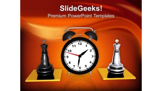 Play The Chess With Time Limit PowerPoint Templates Ppt Backgrounds For Slides 0513 Play The Chess With Time Limit PowerPoint Templates Ppt Backgrounds For Slides 0513