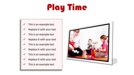 Play Time Game PowerPoint Presentation Slides F Play Time Game PowerPoint Presentation Slides F