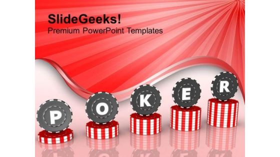 Poker Chips Game Success PowerPoint Templates Ppt Backgrounds For Slides 0413 Poker Chips Game Success PowerPoint Templates Ppt Backgrounds For Slides 0413