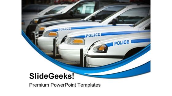 Police Cars Government PowerPoint Themes And PowerPoint Slides 0311 Police Cars Government PowerPoint Themes And PowerPoint Slides 0311
