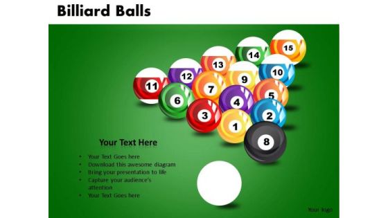 Pool Billiard Balls PowerPoint Slides And Ppt Diagram Templates Pool Billiard Balls PowerPoint Slides And Ppt Diagram Templates