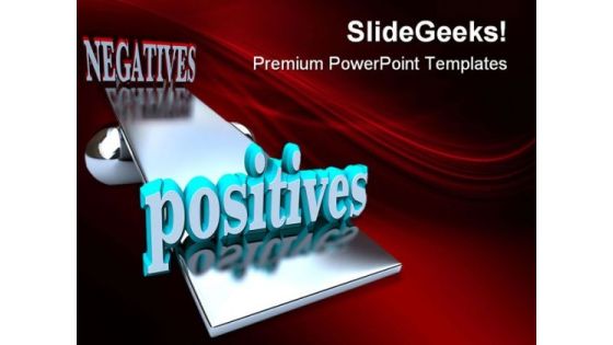 Positives Negatives Symbol PowerPoint Templates And PowerPoint Backgrounds 0311 Positives Negatives Symbol PowerPoint Templates And PowerPoint Backgrounds 0311