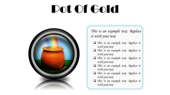 Pot Of Gold Money PowerPoint Presentation Slides Cc Pot Of Gold Money PowerPoint Presentation Slides Cc