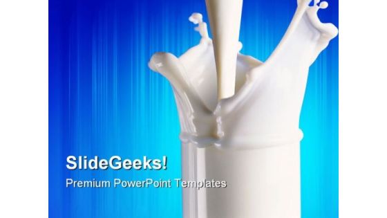Pouring Milk In Glass Health PowerPoint Templates And PowerPoint Backgrounds 0211 Pouring Milk In Glass Health PowerPoint Templates And PowerPoint Backgrounds 0211