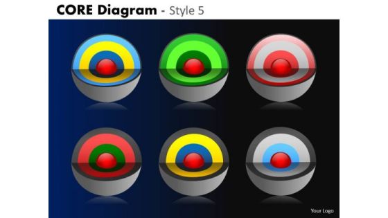 PowerPoint Backgrounds Business Designs Core Diagram Ppt Theme